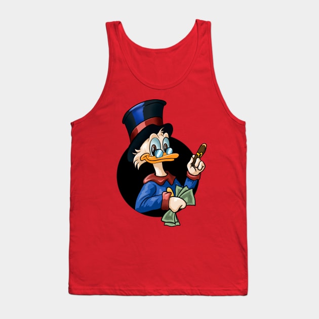 Scrooge McDuck Tank Top by Ramiros